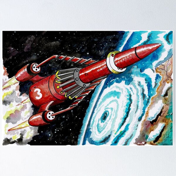 Item preview, Thunderbird 3 from Thunderbirds designed and sold by Creaturama.