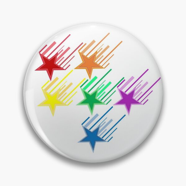 Item preview, Pride LGBTQ+ Shooting Stars Graphic designed and sold by alex96207.