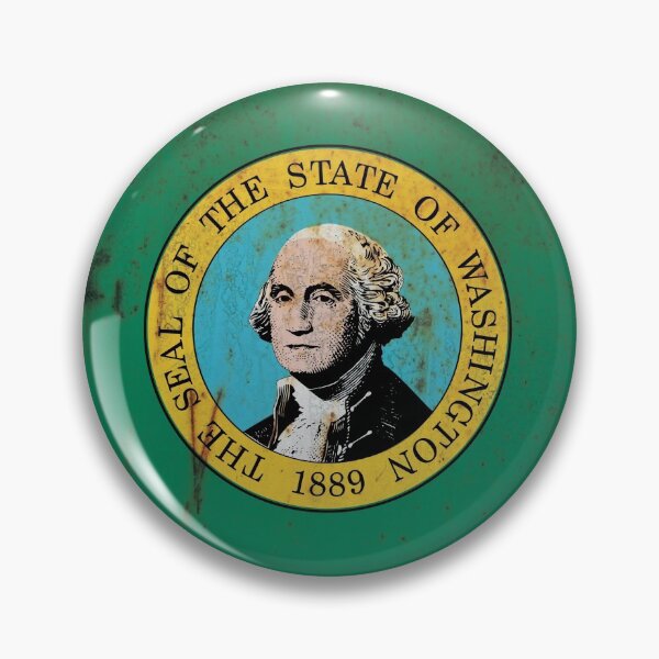 Item preview, Washington Flag Grunge  designed and sold by TRowanDesign.