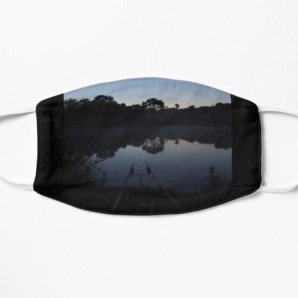 Carp Fishing at Dawn Flat Mask