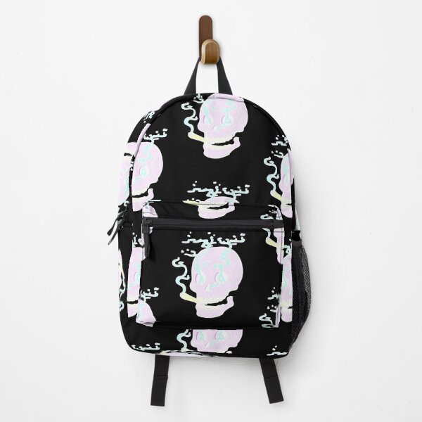 Item preview, Cute Pastel Halloween Smoking Skull Occult Emo Alternative designed and sold by RKSDesigns.