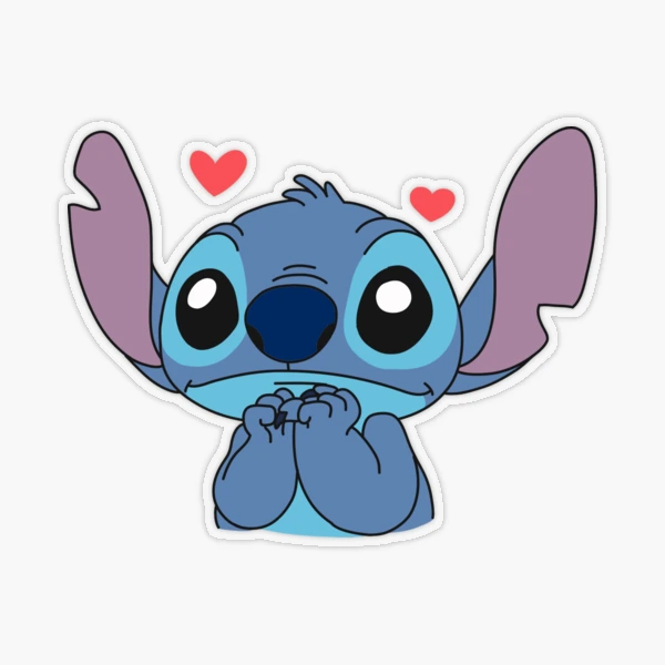 Stitch Sticker for Sale by chuang1002