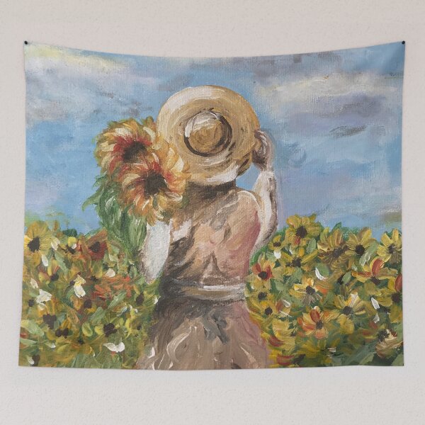Item preview, Sunflower Girl designed and sold by Sofia Reichert.