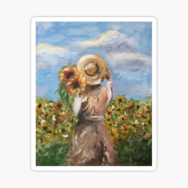 Item preview, Sunflower Girl designed and sold by Sofia Reichert.