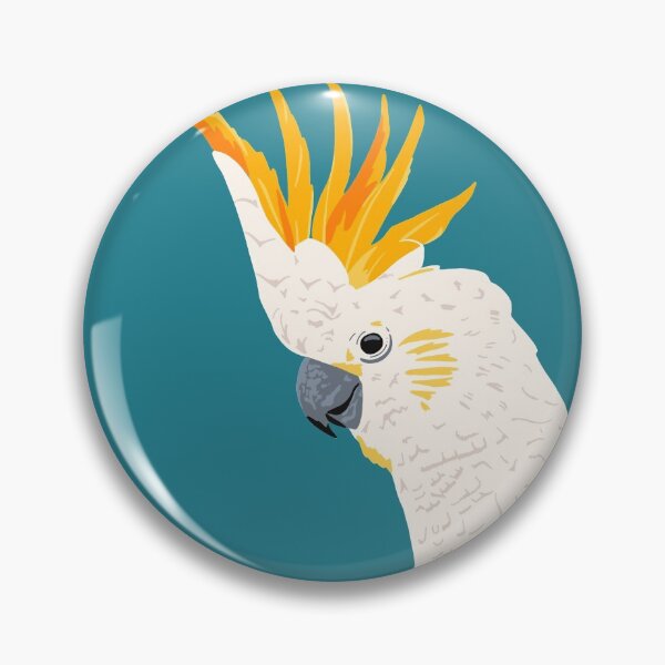 Item preview, Citron Crested Cockatoo Portrait designed and sold by GeoCreate.