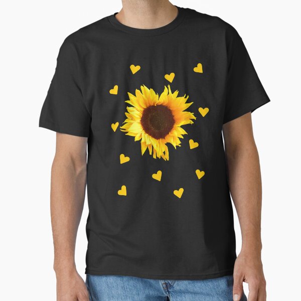 Item preview, Sunflower, heart, hearts, flower, yellow, floral designed and sold by rhnaturestyles.