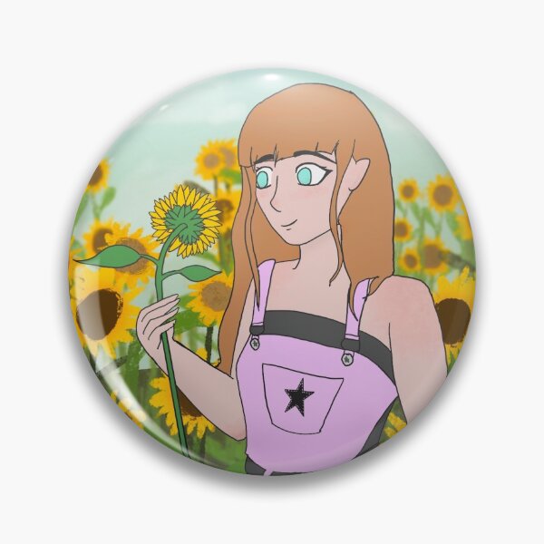 Item preview, Girl in sunflowerfield designed and sold by KaidasDoodles.