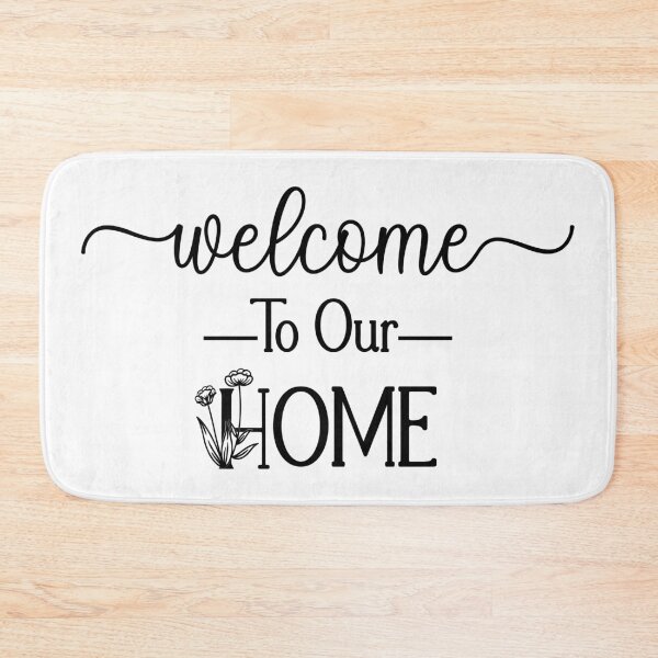 Item preview, welcome to our home doormat designed and sold by PrettyPk.