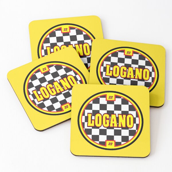 Item preview, Logano Label (Checkered) designed and sold by bobthesportsguy.