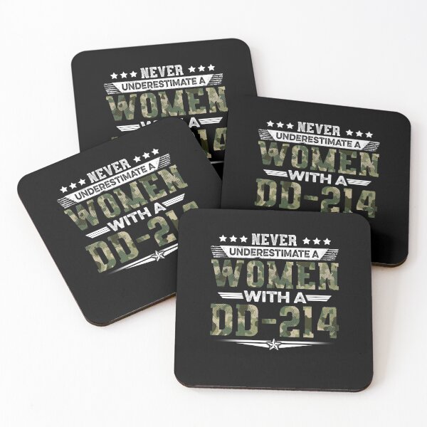 Item preview, Never Underestimate A Woman With DD-214 Veterans Day designed and sold by TimoJohnson78.