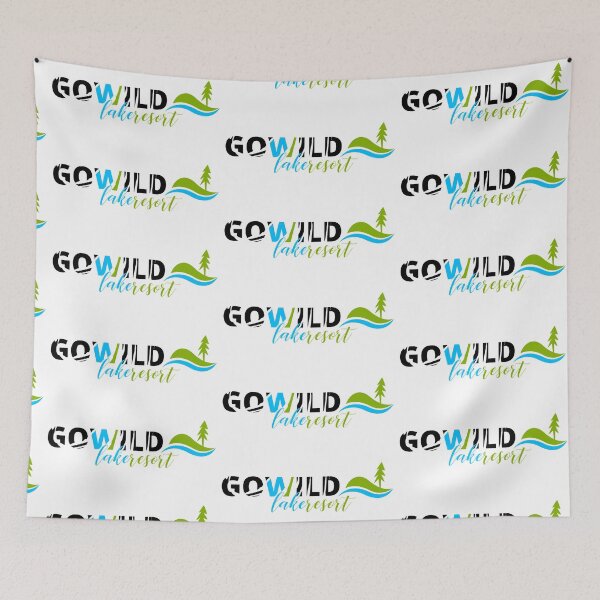 Item preview, GOWILD Lakeresort Logo dark designed and sold by GOWILDstyle.