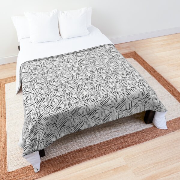 grey art Comforter