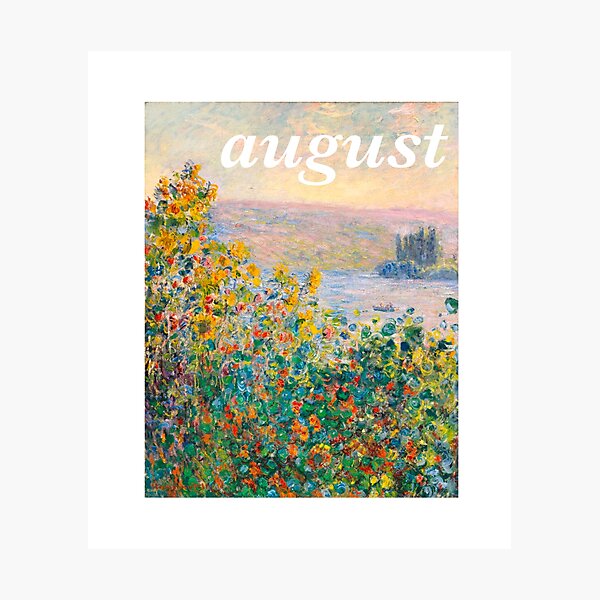 August Tayor Swift Monet Photographic Print
