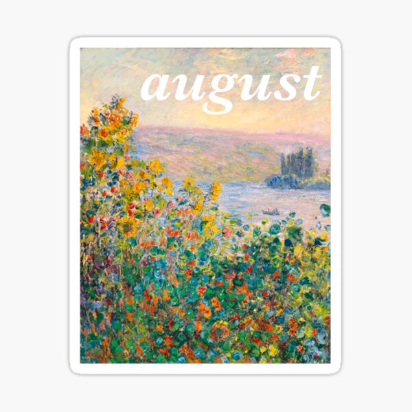 August Tayor Swift Monet Sticker