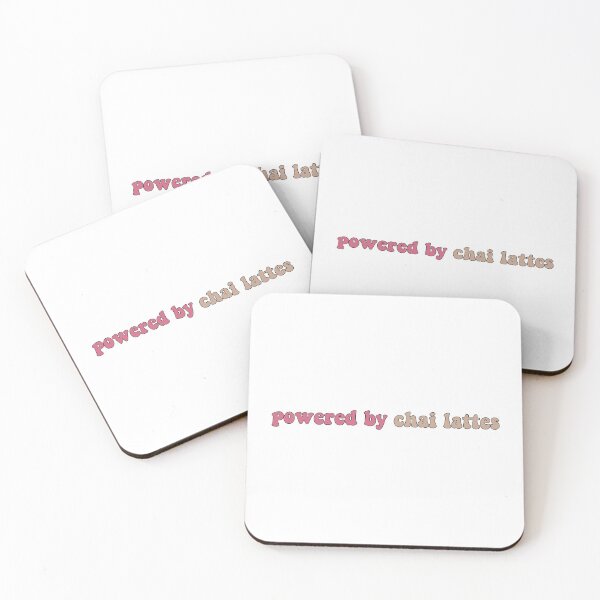 Item preview, Powered by Chai Lattes designed and sold by Libby :).