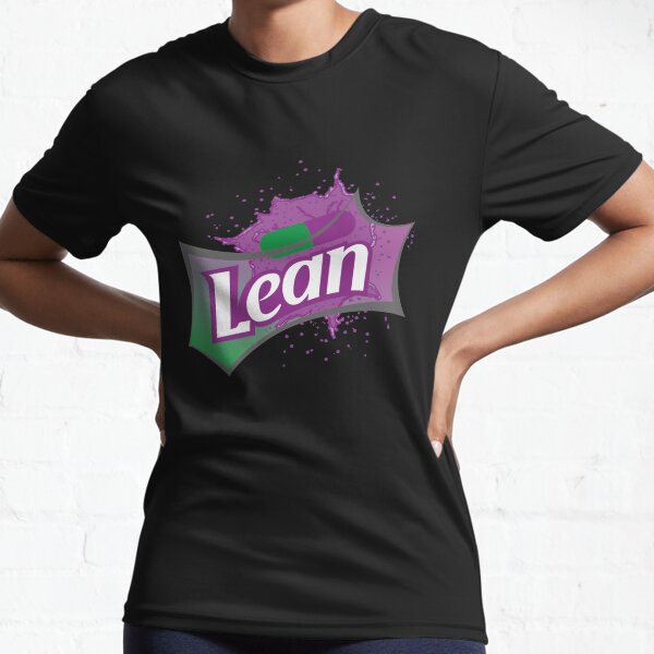 Lean purple drank Tee logo T-shirt respirant