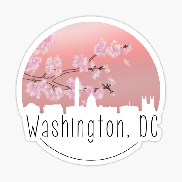 Item preview, Washington, DC - cherry blossoms designed and sold by jpresar.