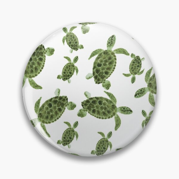Item preview, painted sea turtle pattern | watercolor artwork designed and sold by Musiccityartfix.