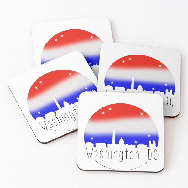 Item preview, Washington, DC - red white blue designed and sold by jpresar.