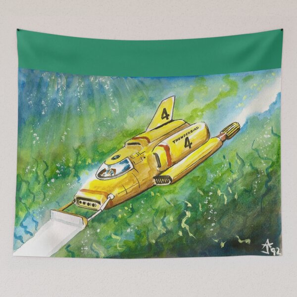 Item preview, Thunderbird 4 from Thunderbirds designed and sold by Creaturama.