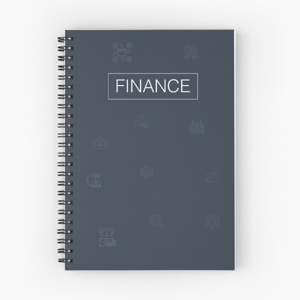 Item preview, Finance notebook designed and sold by omnicrom.