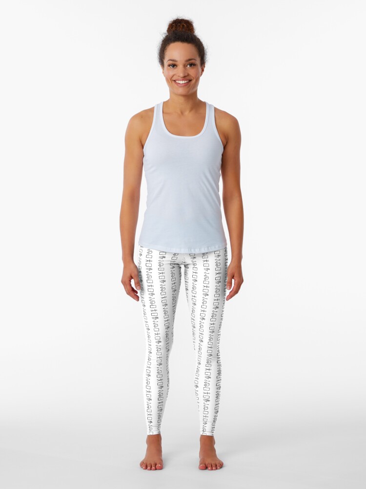 Man Door Hand Hook Car Door Leggings By Disfordelirium Redbubble