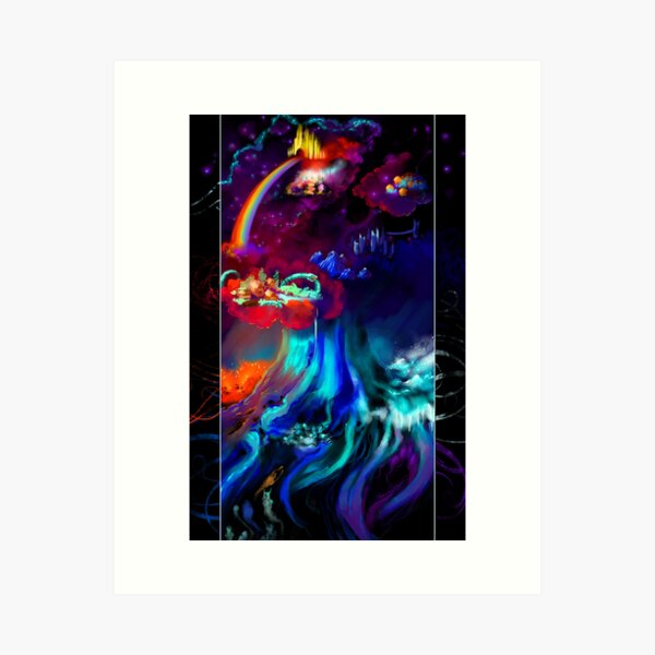 Yggdrasil, the World Tree Art Print