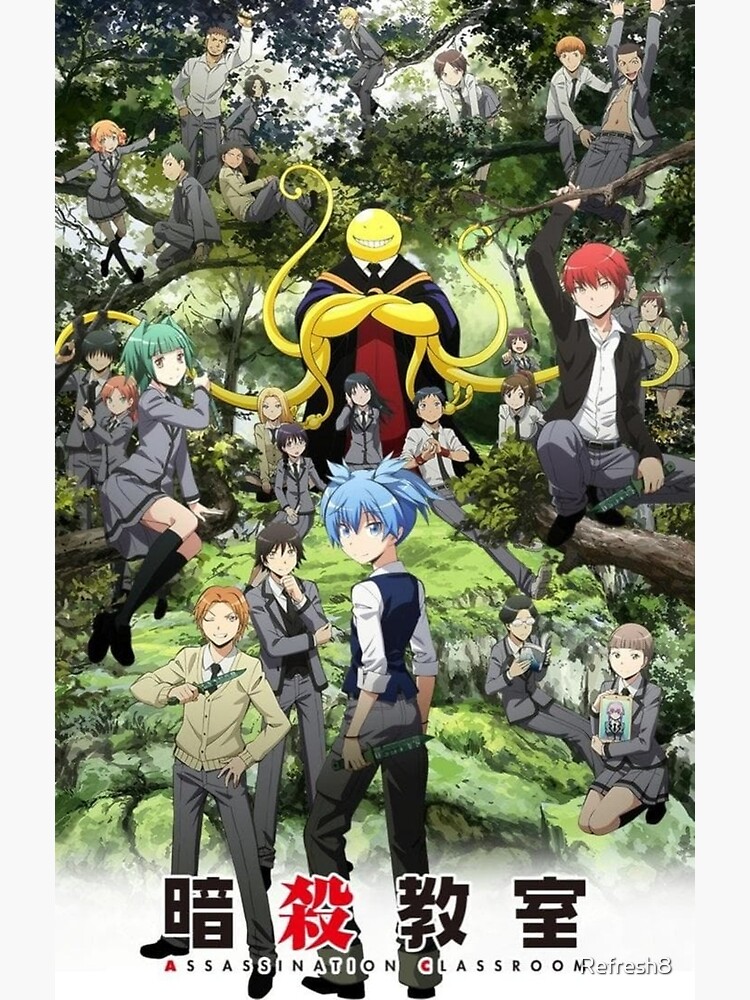  Assassination  Classroom  Poster  by Refresh8 Redbubble