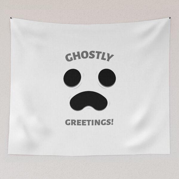 Item preview, Ghostly Greetings - Halloween  designed and sold by equilibrum08.
