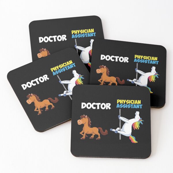 Item preview, Unicorn Horse Doctor Physician Assistant designed and sold by Sandra78.