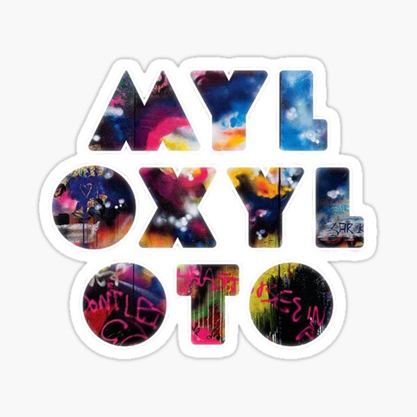 Myloxyloto Coldplay Sticker