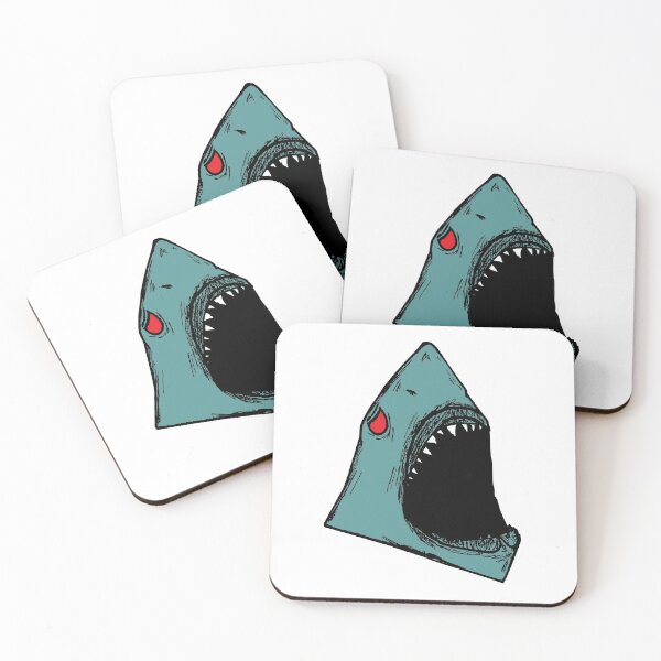 Item preview, Blue Shark Head with Red Eye designed and sold by robalonso.