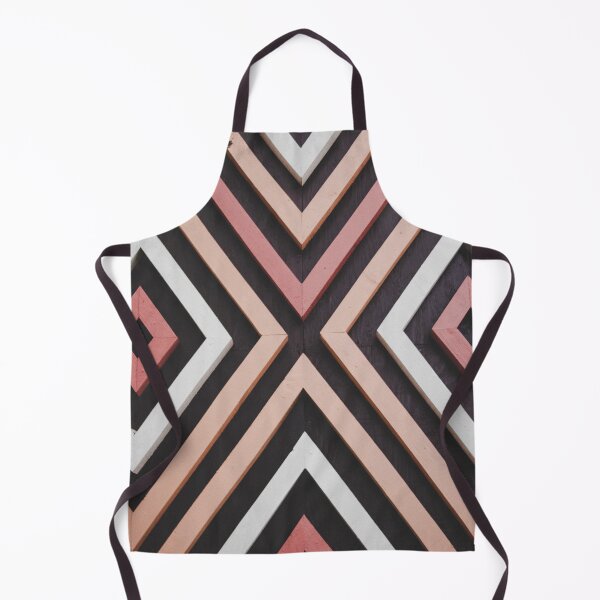 Item preview, Pink & Black Geometric Stripes Pattern designed and sold by newburyboutique.