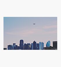Dallas Skyline from City Place - Dallas, TX Photographic Print
