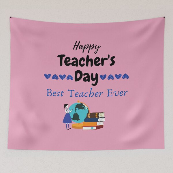 Item preview, Happy Teacher's Day Best Teacher Ever designed and sold by clipartees.