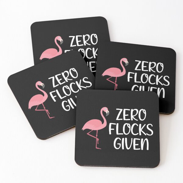 Item preview, Pink Flamingo Zero Flocks Given  designed and sold by Vanover Designs.