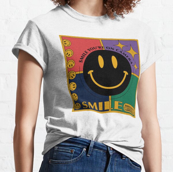 retro smile you're on camera Classic T-Shirt