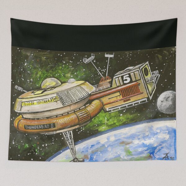 Item preview, Thunderbird 5 from Thunderbirds designed and sold by Creaturama.