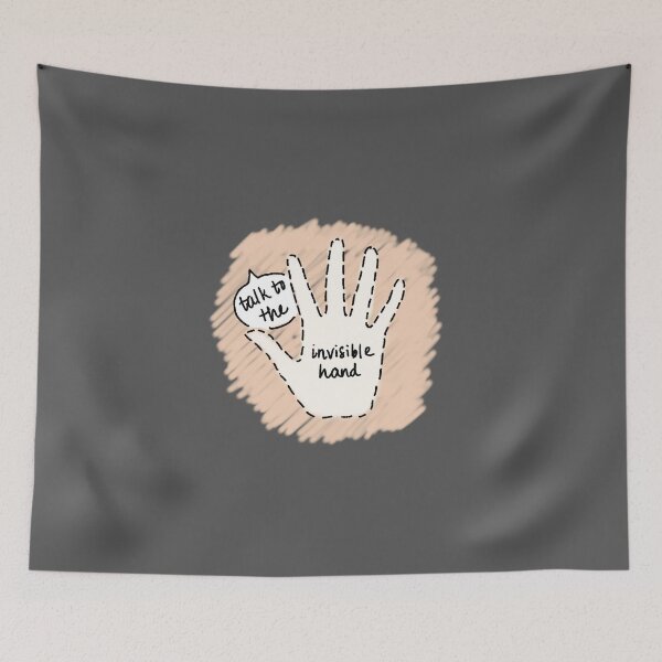 Item preview, Talk to the invisible hand designed and sold by qicheng9481.
