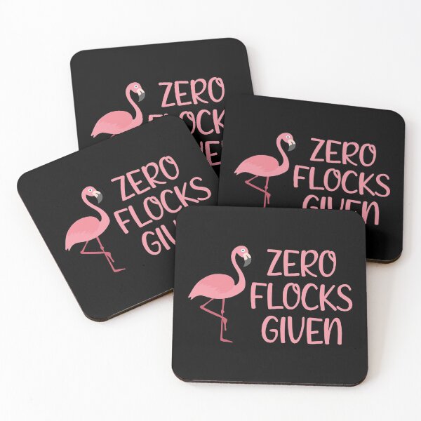 Item preview, Pink Flamingo Zero Flocks Given  designed and sold by Vanover Designs.