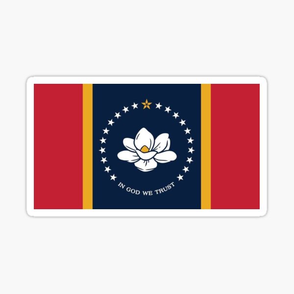 Item preview, New Mississippi Magnolia Flag 2020 designed and sold by greg5000.