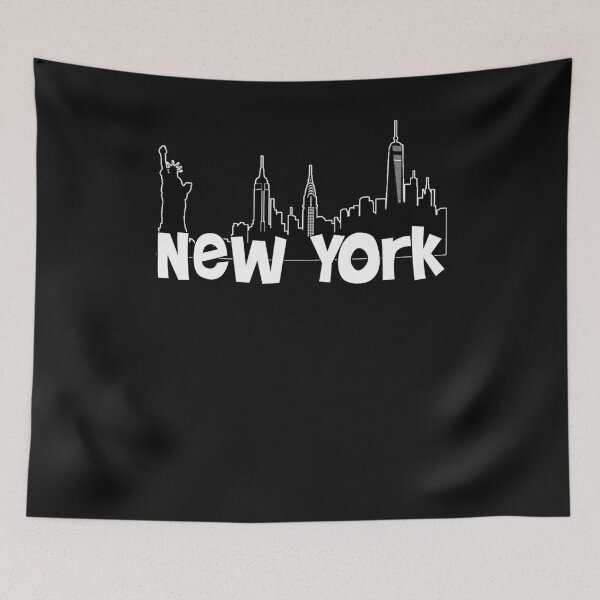 Item preview, New York skyline designed and sold by xlshirt.