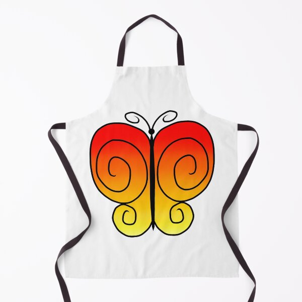 Item preview, A tall butterfly in warm colors designed and sold by tusklik.