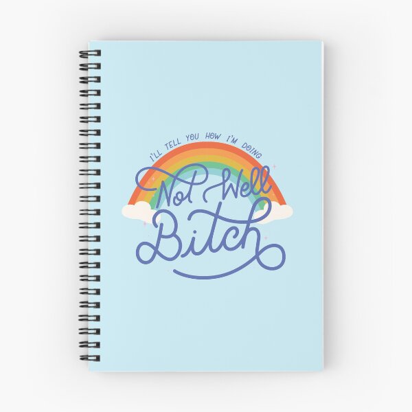 Item preview, Not Well Bitch - Rainbow designed and sold by Loverly123.