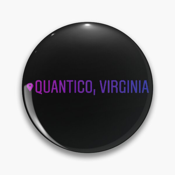 Item preview, BAU "Quantico, Virginia" -  Location Tag Print designed and sold by TopTrendNow.
