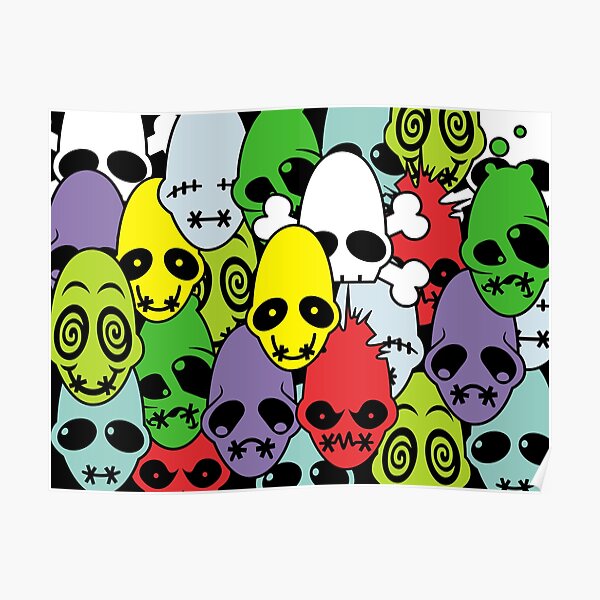 Oddworld - Face Emoticons Poster