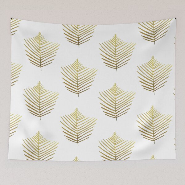 Item preview, Golden palm leaves designed and sold by Oceanwaves-06.