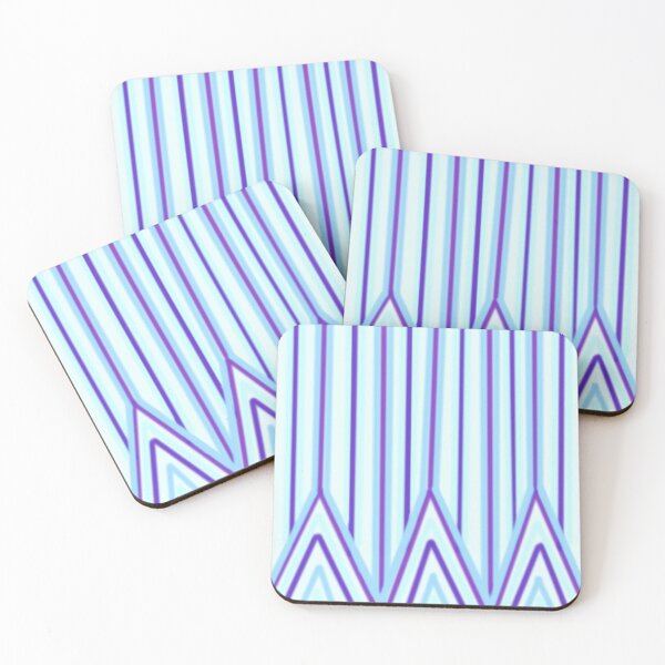 Item preview, Blue triangles pattern  designed and sold by noorgss92.