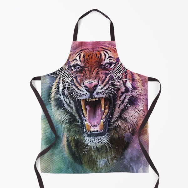 Item preview, Watercolor Abstract Tiger Pattern designed and sold by bestoffers.