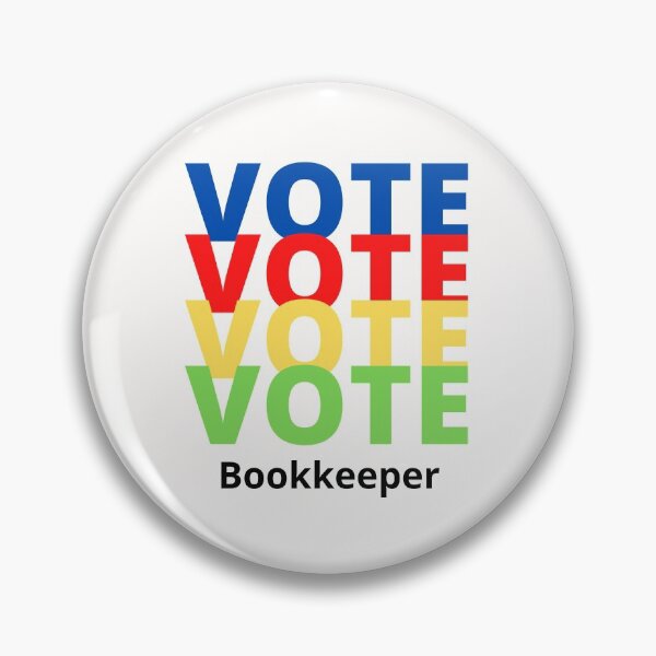 Item preview, Vote Bookkeeper designed and sold by majeed10.